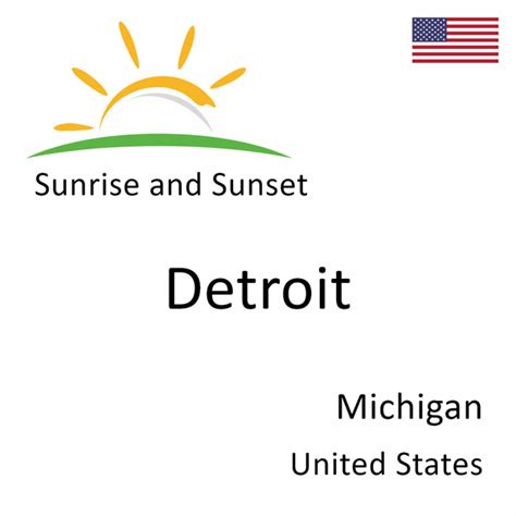 michigan sunrise times